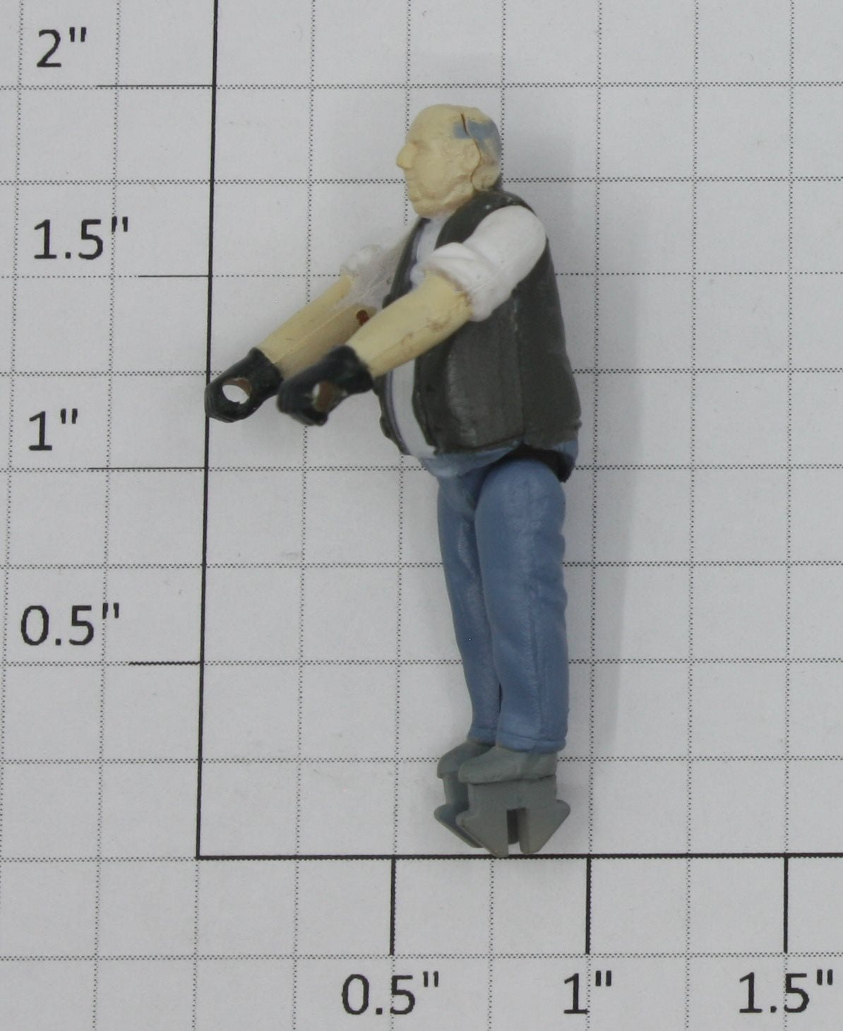MTH FD-4200008 Large Bald Man Handcar Figure