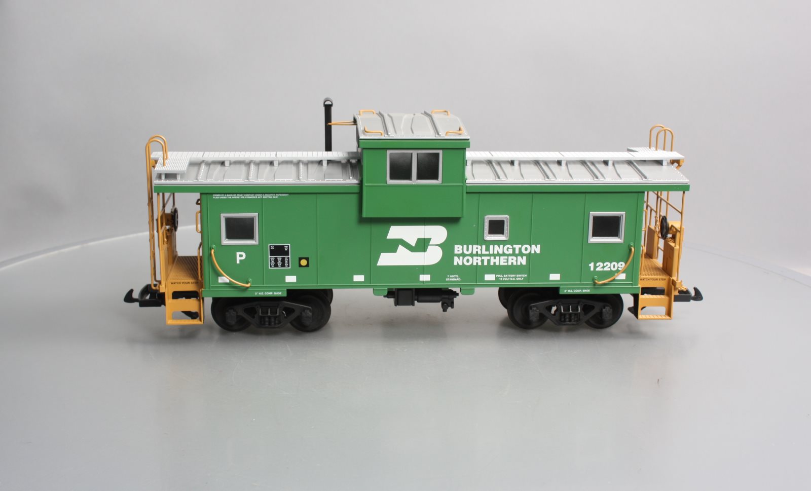 USA Trains R12116 G Burlington Northern Illuminated Extended Vision Caboose