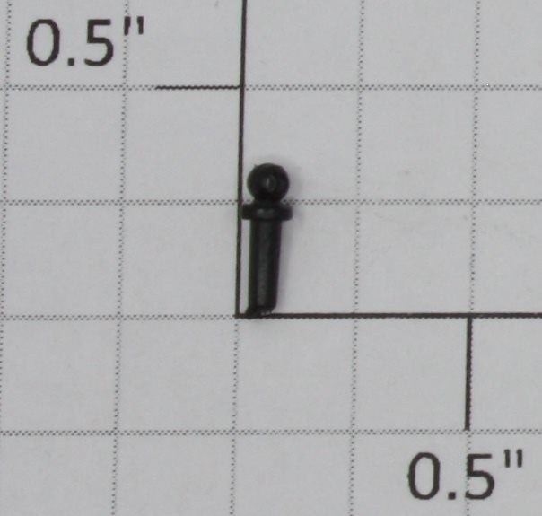 MTH FB-1200242 RailKing 4-8-4 Black Boiler Handrail Stanchion
