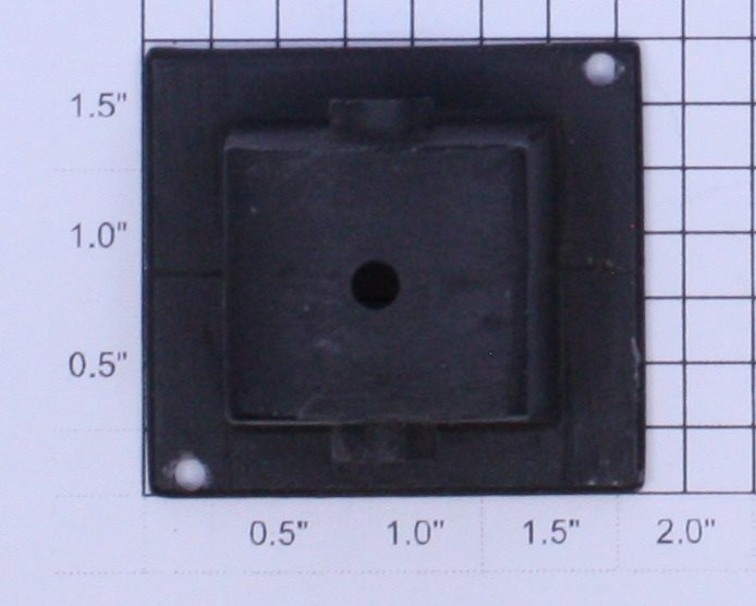 American Flyer PA10928 S Gauge Metal Black Switch Lamp Housing