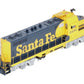 Athearn G64258 HO Santa Fe GP7u Diesel Locomotive with DCC and Sound #2216