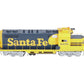 Athearn G64258 HO Santa Fe GP7u Diesel Locomotive with DCC and Sound #2216