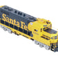 Athearn G64258 HO Santa Fe GP7u Diesel Locomotive with DCC and Sound #2216