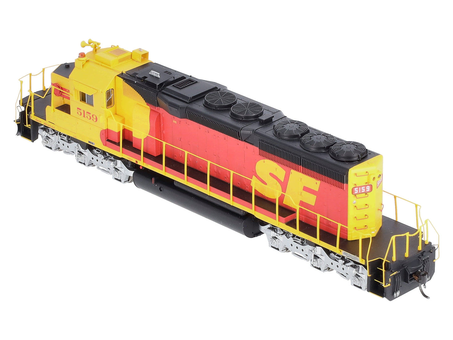 Athearn 71635 HO Santa Fe RTR SD40-2 Diesel Locomotive with DCC & Sound #5159