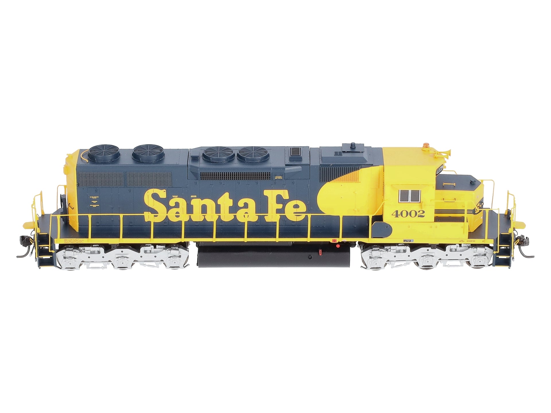 Athearn 64468 HO Santa Fe RTR SD39 Diesel Locomotive with DCC & Sound #4002