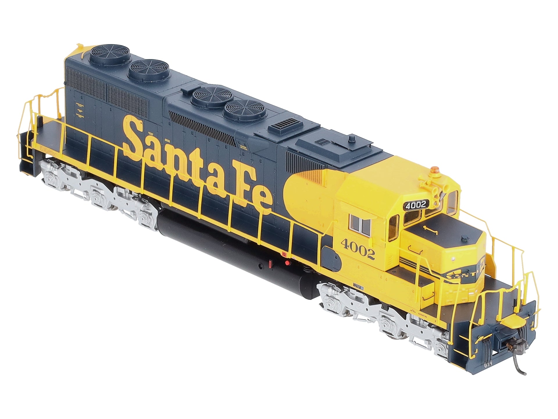 Athearn 64468 HO Santa Fe RTR SD39 Diesel Locomotive with DCC & Sound #4002