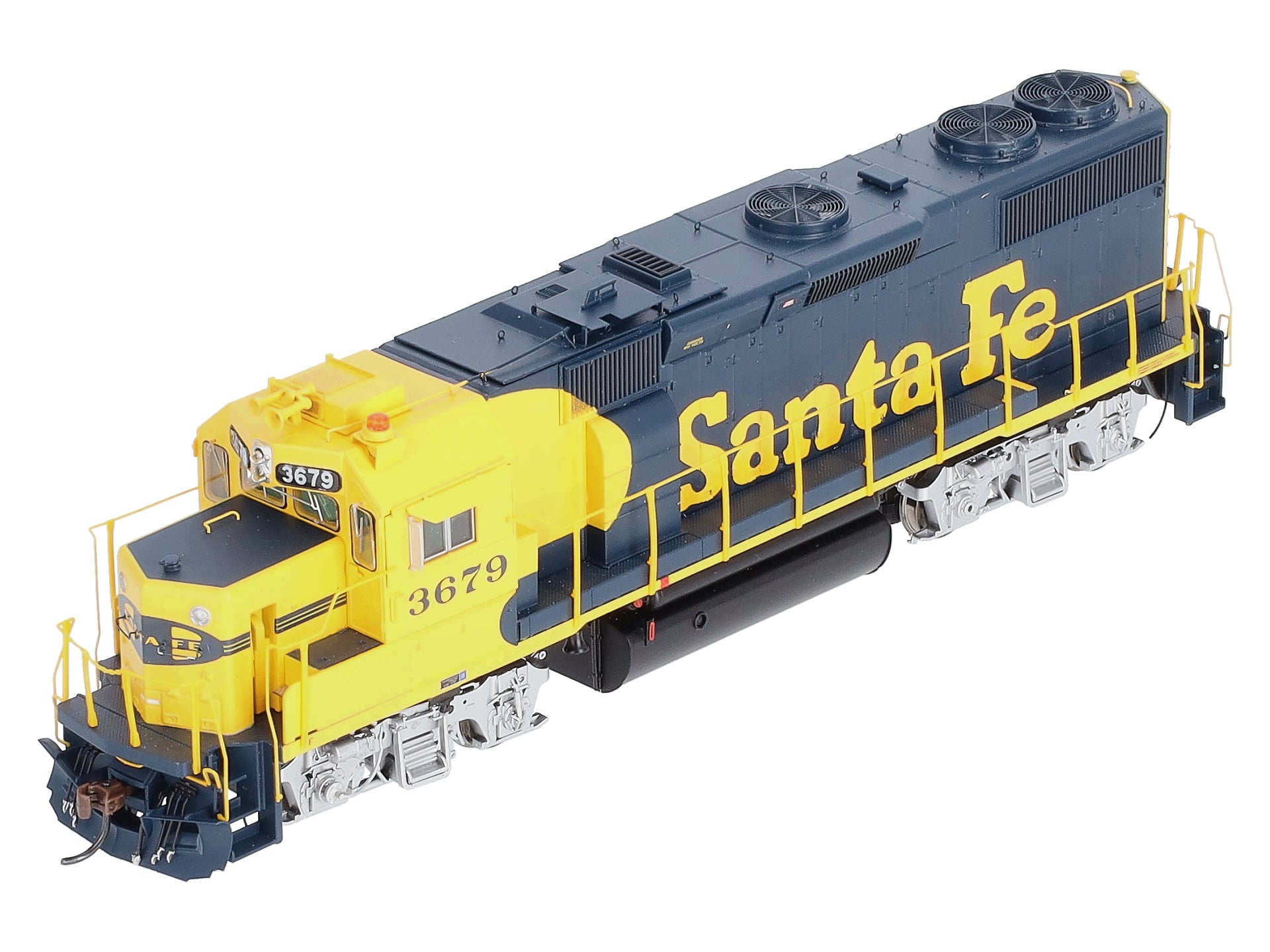 Athearn G64603 HO Santa Fe GP39-2 Phase II Diesel Locomotive DCC & Sound #3679