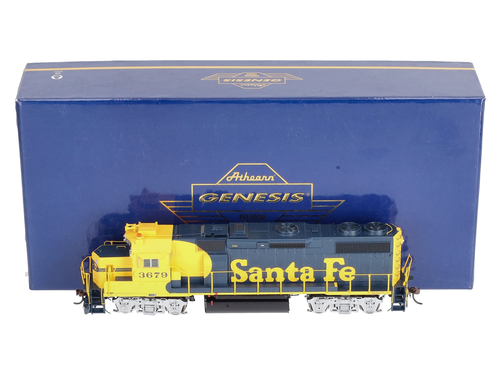 Athearn G64603 HO Santa Fe GP39-2 Phase II Diesel Locomotive DCC & Sound #3679