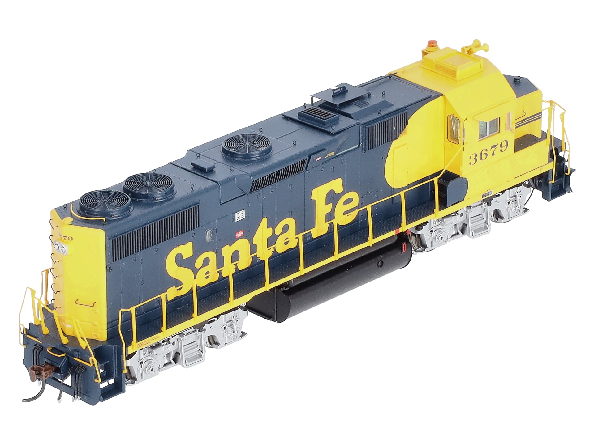 Athearn G64603 HO Santa Fe GP39-2 Phase II Diesel Locomotive DCC & Sound #3679