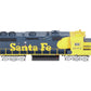 Athearn G64603 HO Santa Fe GP39-2 Phase II Diesel Locomotive DCC & Sound #3679