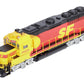 Athearn G65794 HO SF/Red & Yellow GP50 Diesel Locomotive w/DCC & Sound #3828