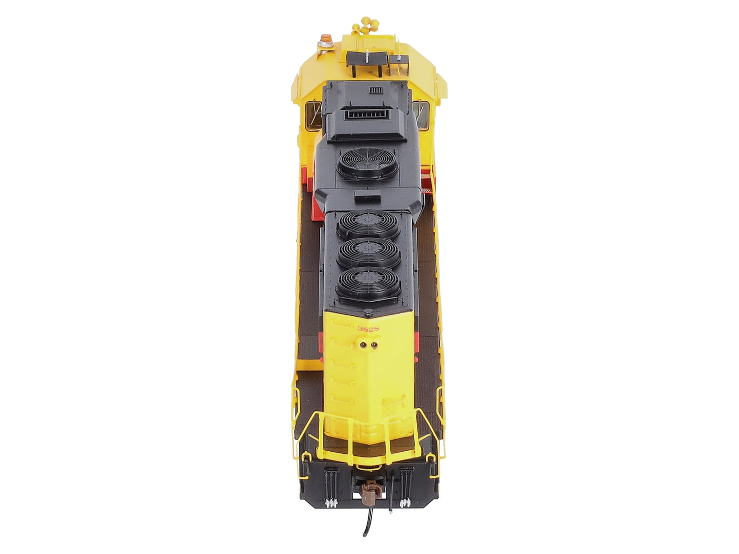 Athearn G65794 HO SF/Red & Yellow GP50 Diesel Locomotive w/DCC & Sound #3828