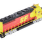 Athearn G65794 HO SF/Red & Yellow GP50 Diesel Locomotive w/DCC & Sound #3828