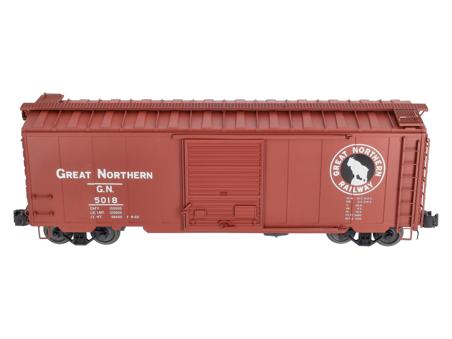 Canada G Scale Trains B1071 Great Northern Box Car #5018 LN/Box