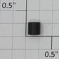 MTH ID-0000074 15/64"x1/8"x15/64" Black Plastic Spacer