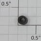 MTH ID-0000074 15/64"x1/8"x15/64" Black Plastic Spacer