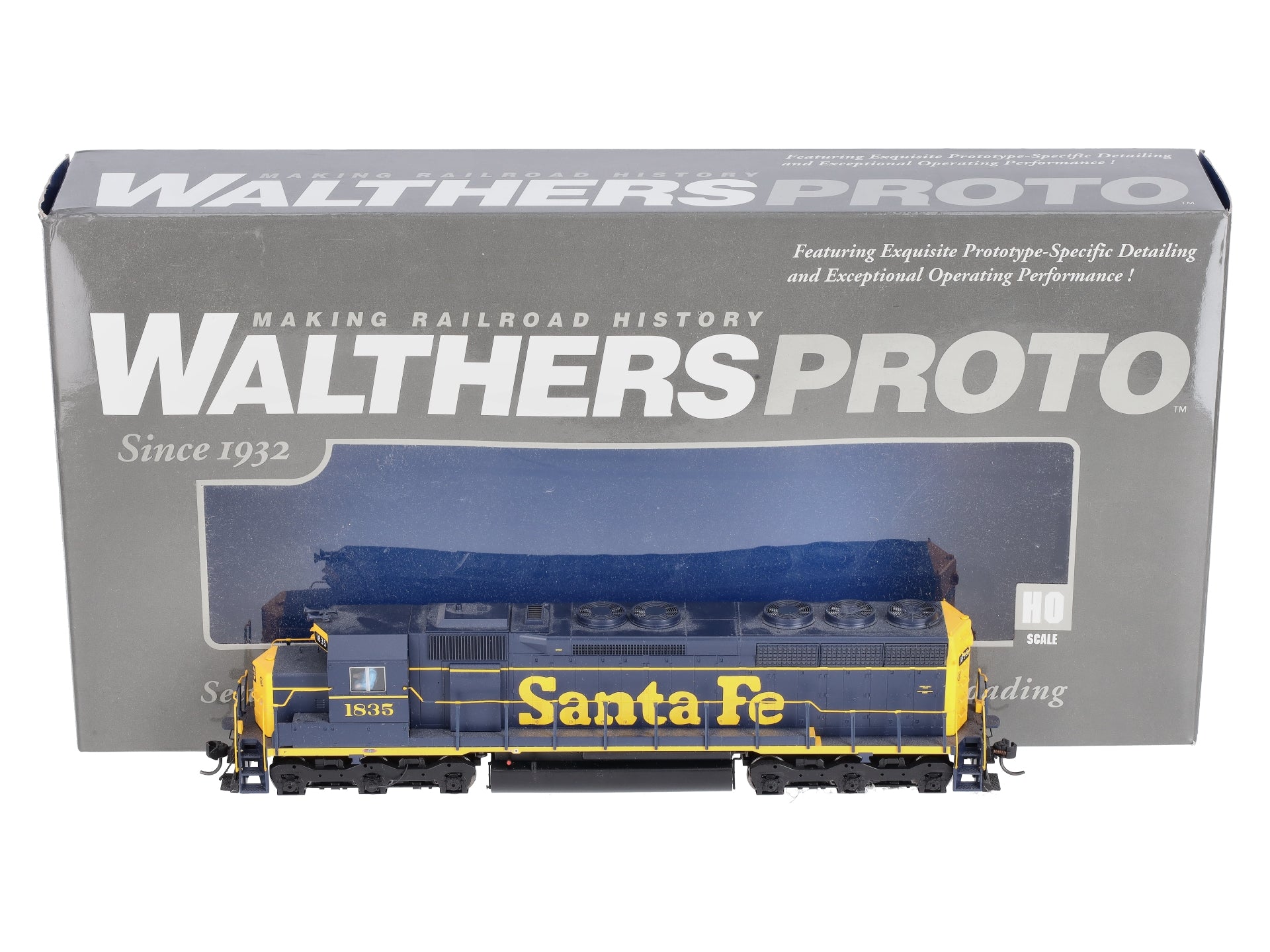 Walthers 920-41067 HO Santa Fe EMD SD45 Diesel Locomotive #1835 w/Sound & DCC