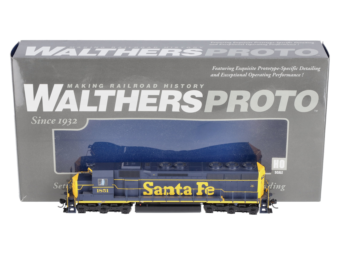 Walthers 920-41068 HO Santa Fe EMD SD45 Diesel Locomotive w/ Sound & DCC #1851