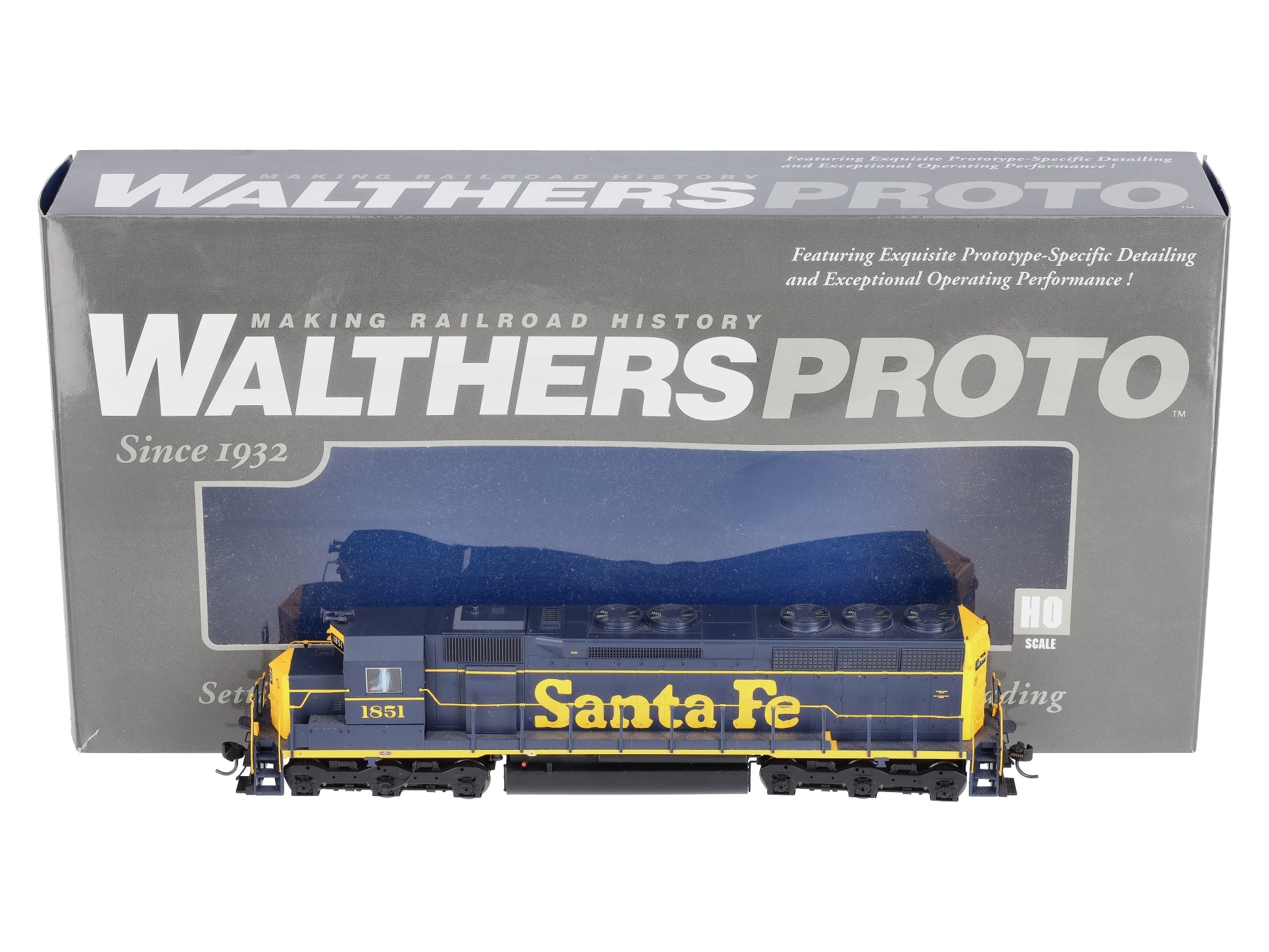 Walthers 920-41068 HO Santa Fe EMD SD45 Diesel Locomotive w/ Sound & DCC #1851