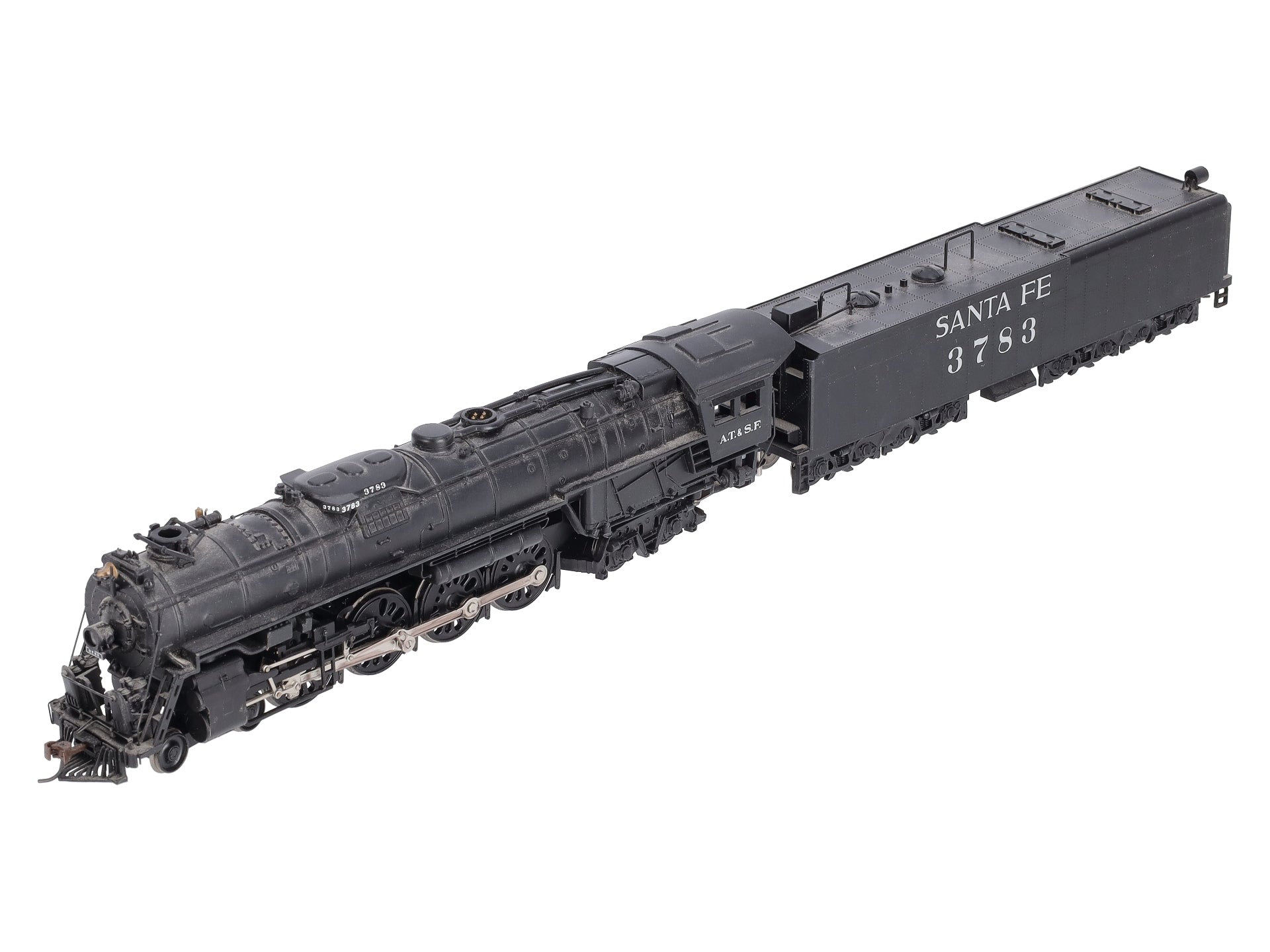 Bachmann 50803 HO Santa Fe 4-8-4 Northern Steam Locomotive #3783 w