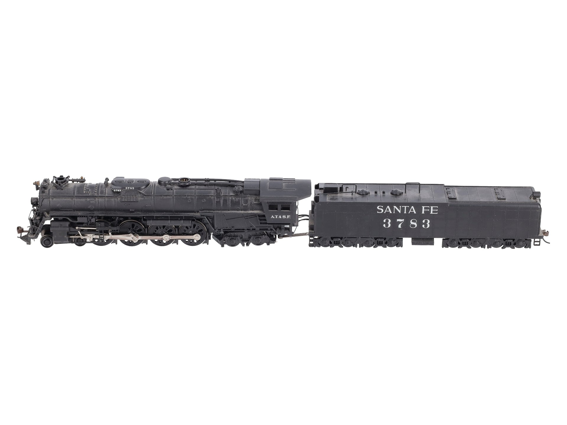 Bachmann 50803 HO Santa Fe 4-8-4 Northern Steam Locomotive #3783 w