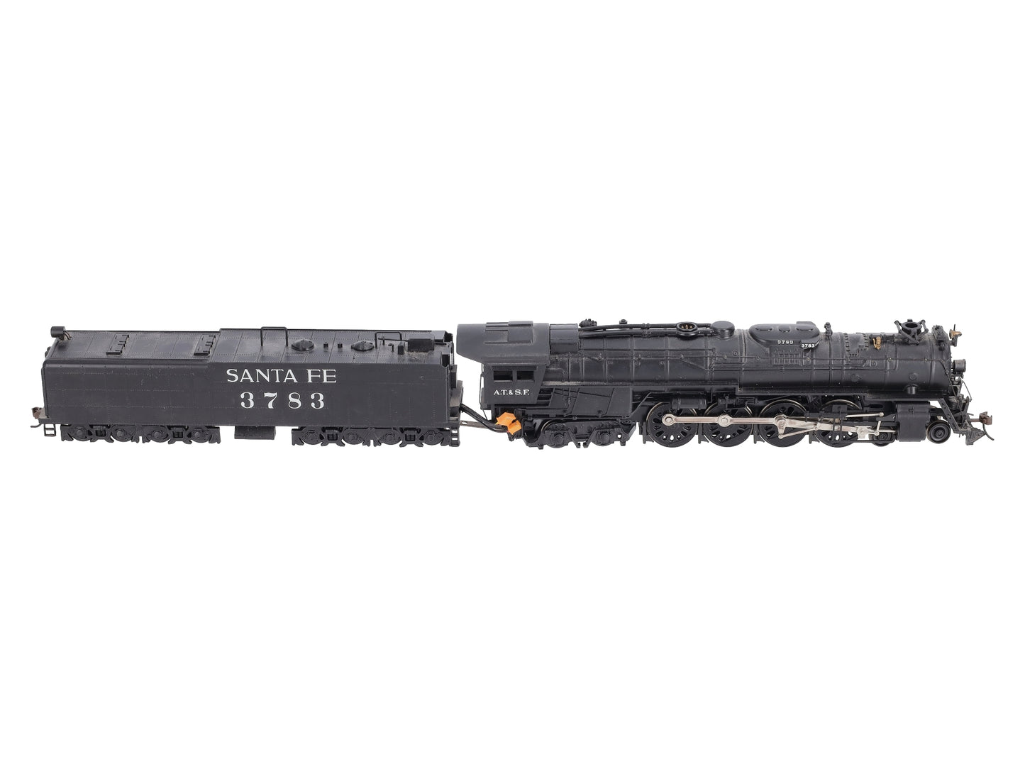 Bachmann 50803 HO Scale Santa Fe 4-8-4 Northern Steam Locomotive #3783 EX/Box