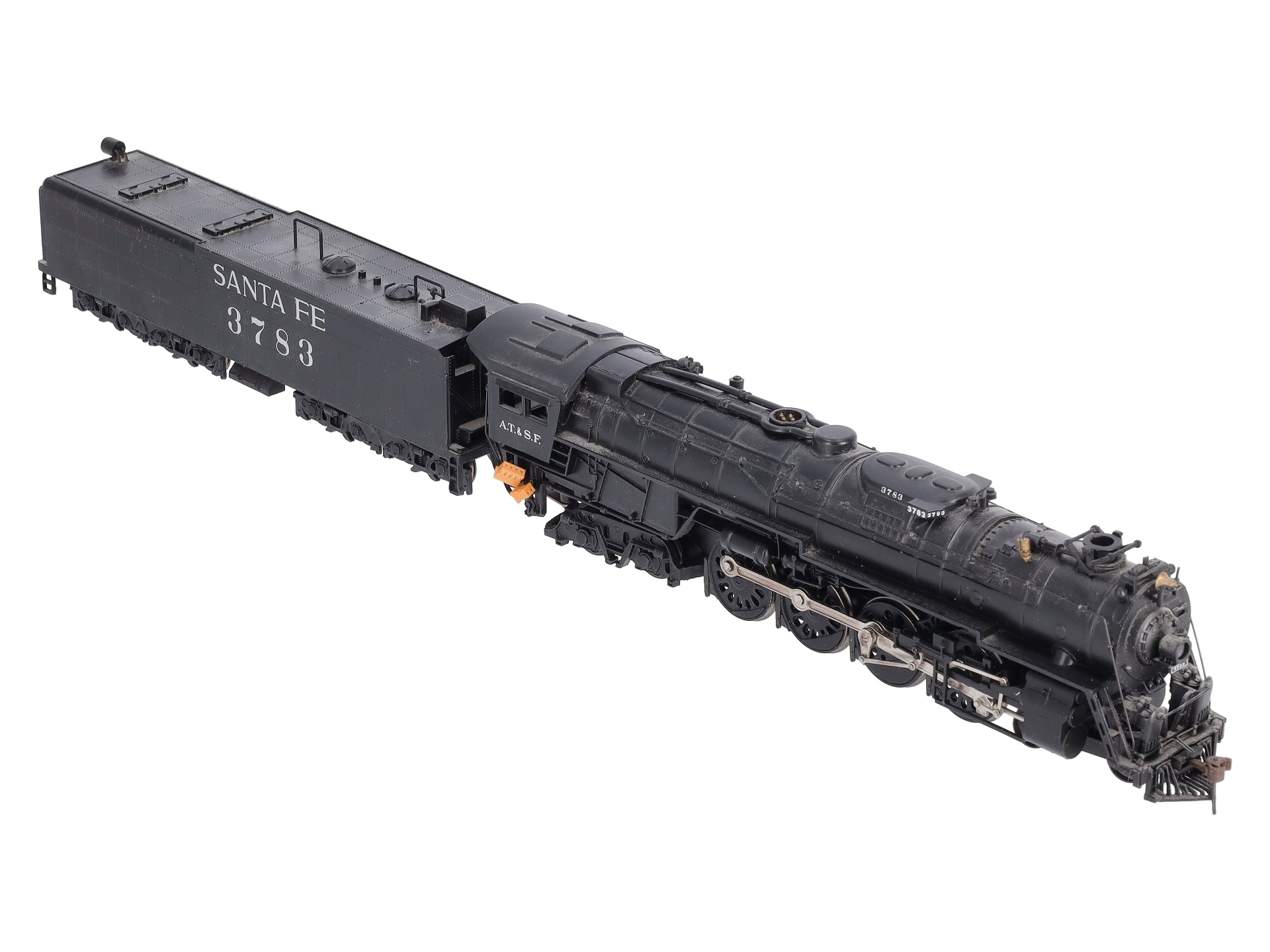 Bachmann 50803 HO Scale Santa Fe 4-8-4 Northern Steam Locomotive #3783 EX/Box