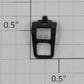 MTH FC-2100107 Premier F3 Black Rear Frame Mount Ladder
