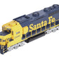 Walthers 920-42163 HO SF EMD GP35 Phase 2 w/Sound & DCC Diesel Locomotive #2896