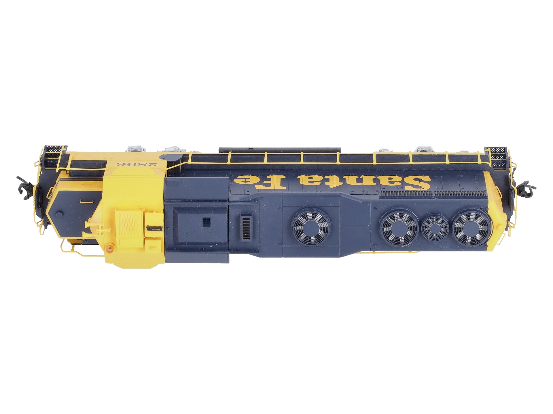Walthers 920-42163 HO SF EMD GP35 Phase 2 w/Sound & DCC Diesel Locomotive #2896