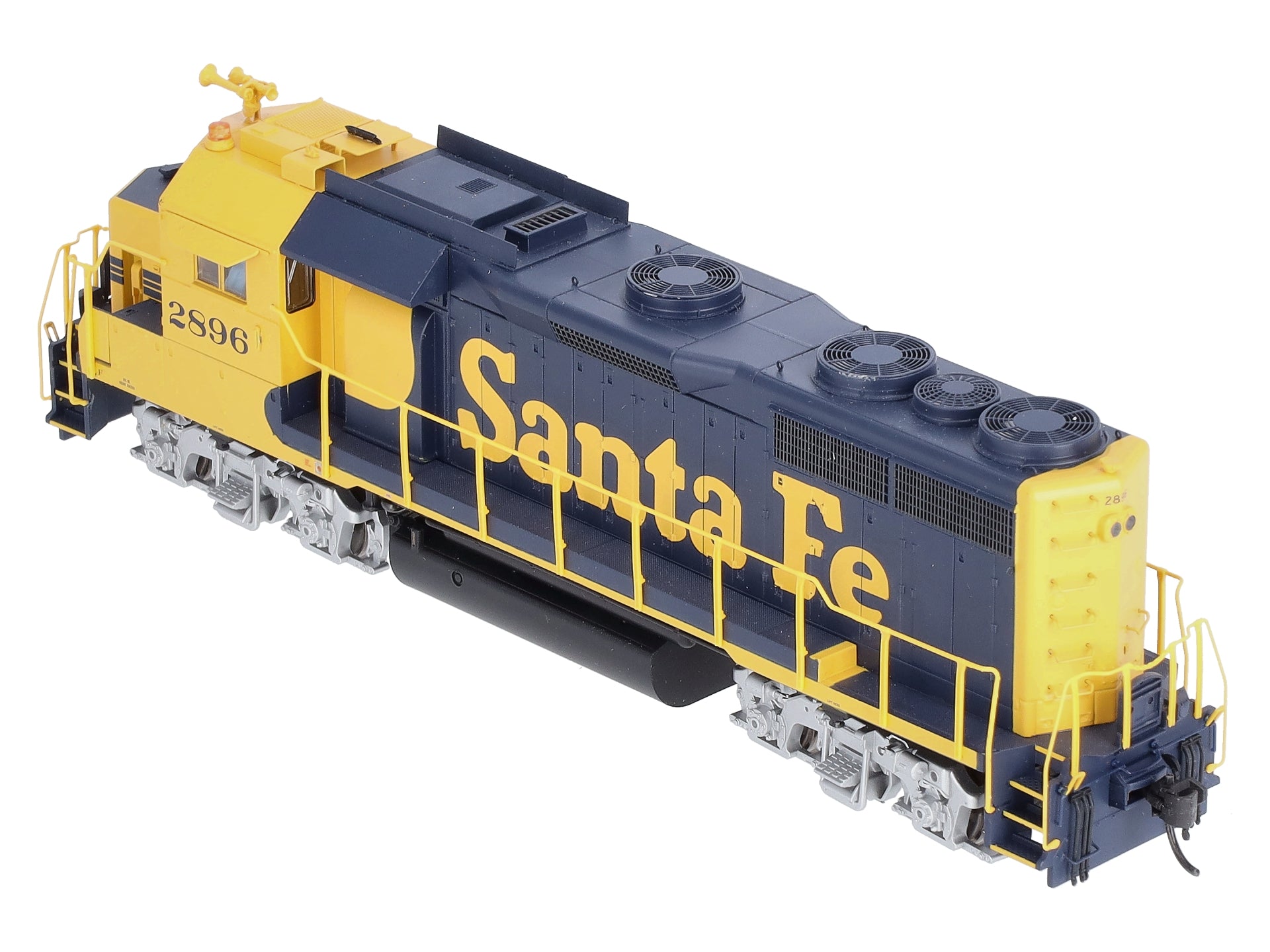 Walthers 920-42163 HO SF EMD GP35 Phase 2 w/Sound & DCC Diesel Locomotive #2896