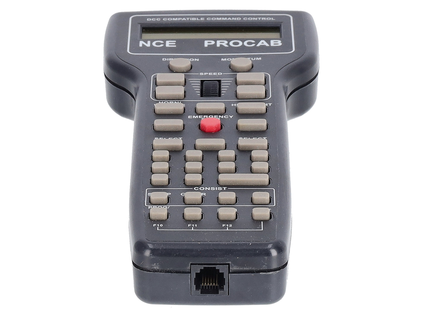 NCE Corporation 010 ProCab Deluxe Master Cab Handheld Remote with LCD Screen EX