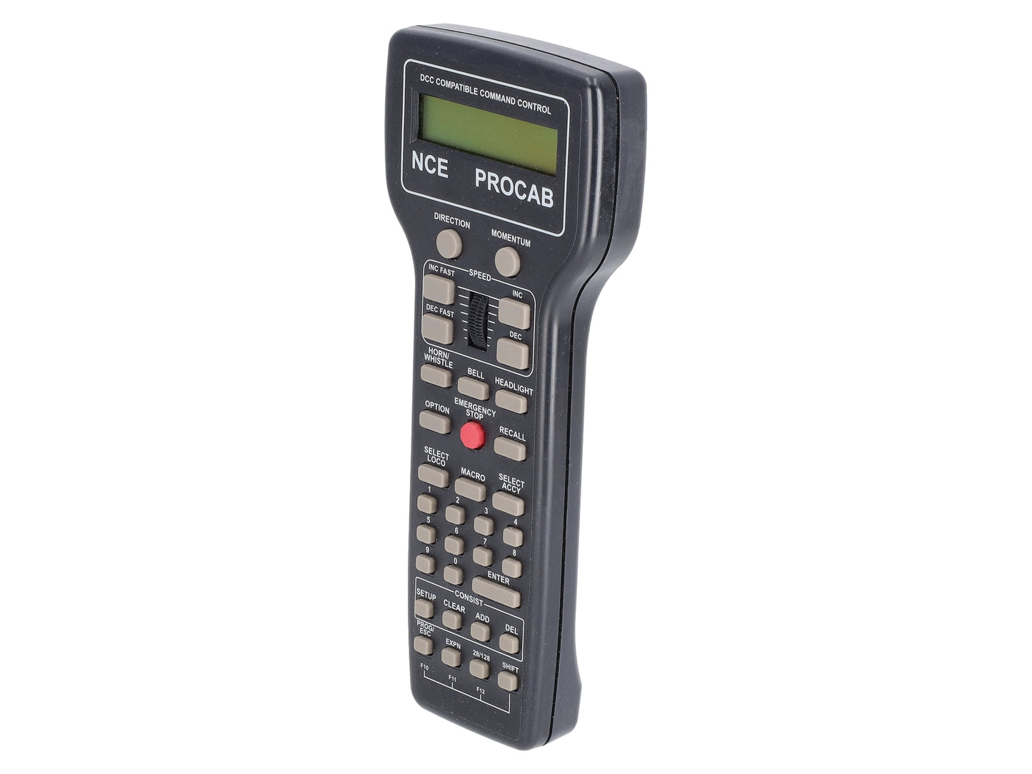 NCE Corporation 010 ProCab Deluxe Master Cab Handheld Remote with LCD Screen EX