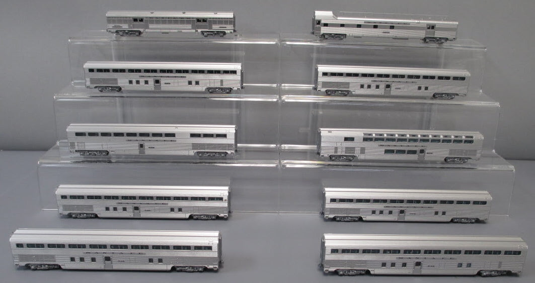 Kato 106-075 N Scale Santa Fe ATSF El Capitan 10-Car Set NIB