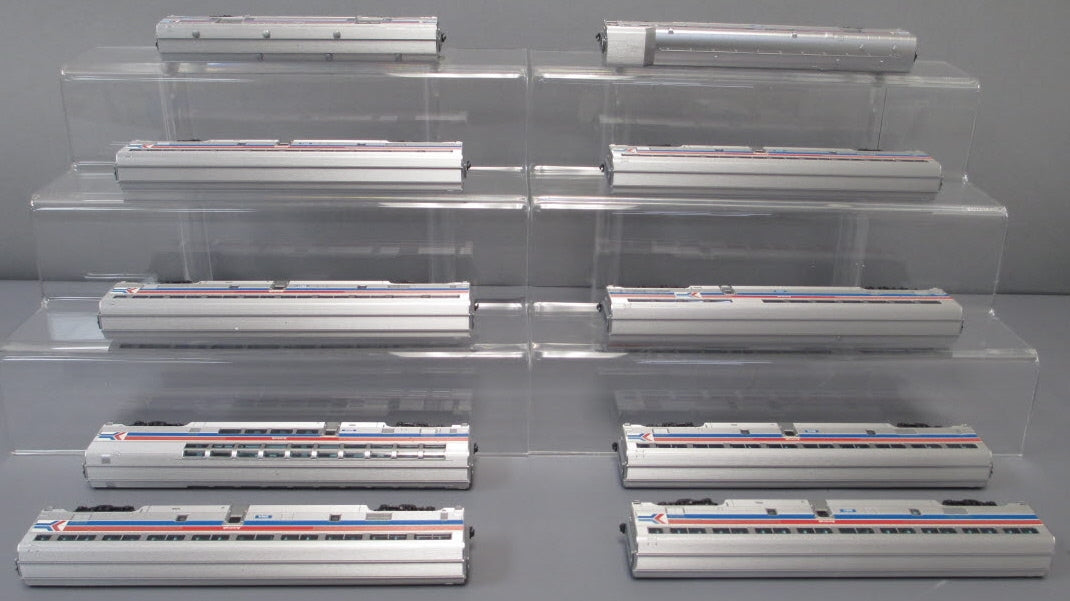 Kato 106-079 N Scale Amtrak El Capitan 10-Car Passenger Set (Set of 10)