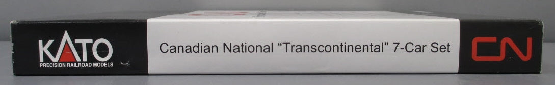 Kato 106-102-1 N Canadian National Transcontinental Passenger Car Set (Set of 7) LN/Box