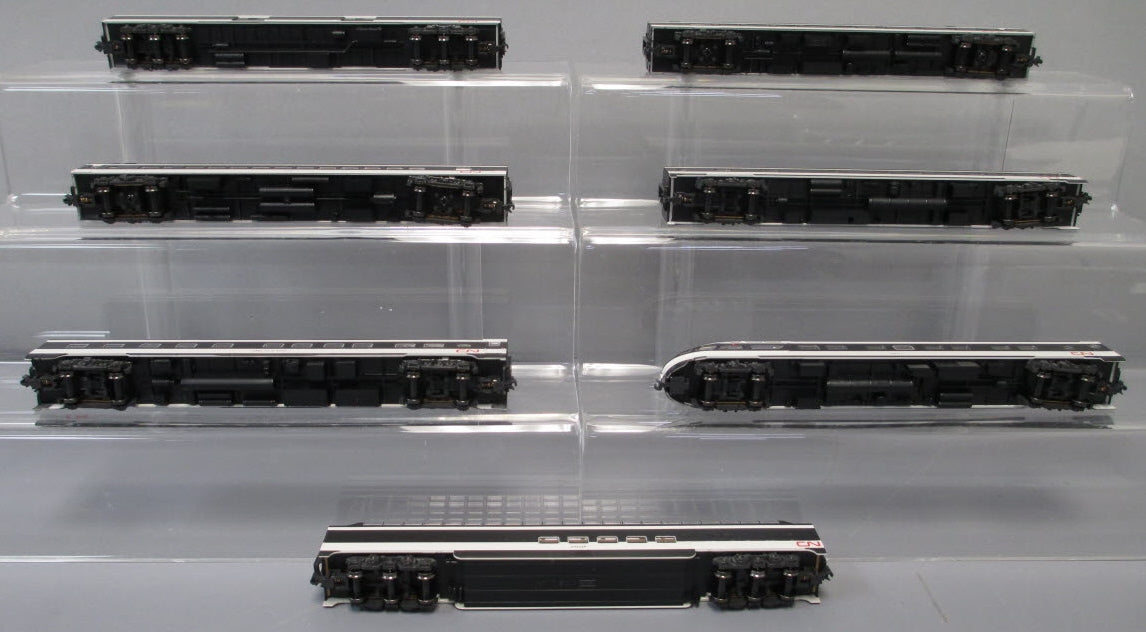 Kato 106-102-1 N Canadian National Transcontinental Passenger Car Set (Set of 7) LN/Box