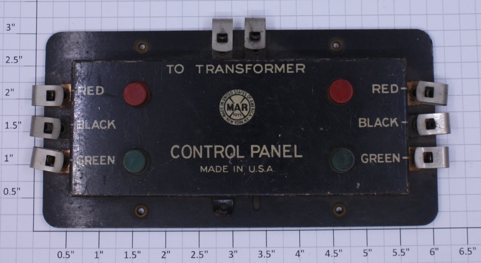 Marx MX-1585 Electric Remote Switch Metal Control Panel