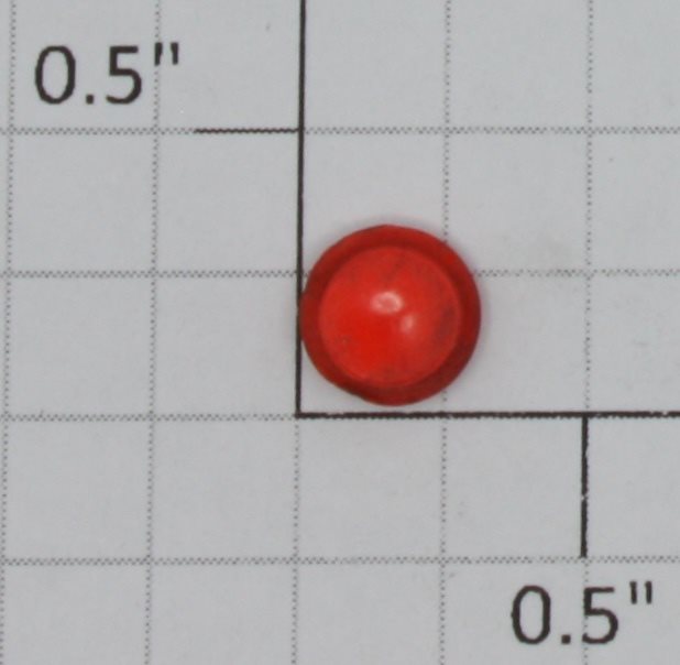 Lionel 1122C-55 O Gauge Red Hard Plastic Lens