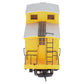 Piko 38833 G Denver & Rio Grande Western Wood Caboose Yellow #0579