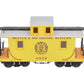 Piko 38833 G Denver & Rio Grande Western Wood Caboose Yellow #0579
