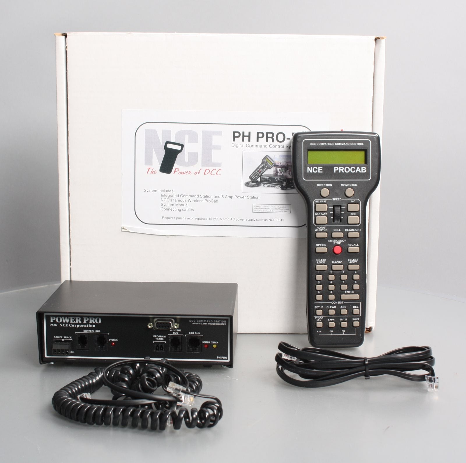 NCE Corporation 002 HO PH-PRO-R Digital Command Control System 5Amp Wireless