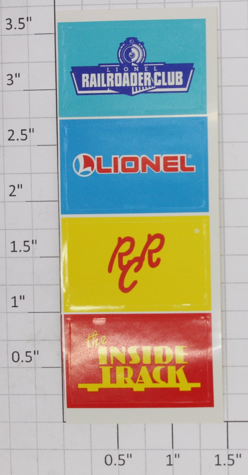 Lionel 2921-10 Railroader Club/Lionel/RRC/The Inside Track Sticker (4)