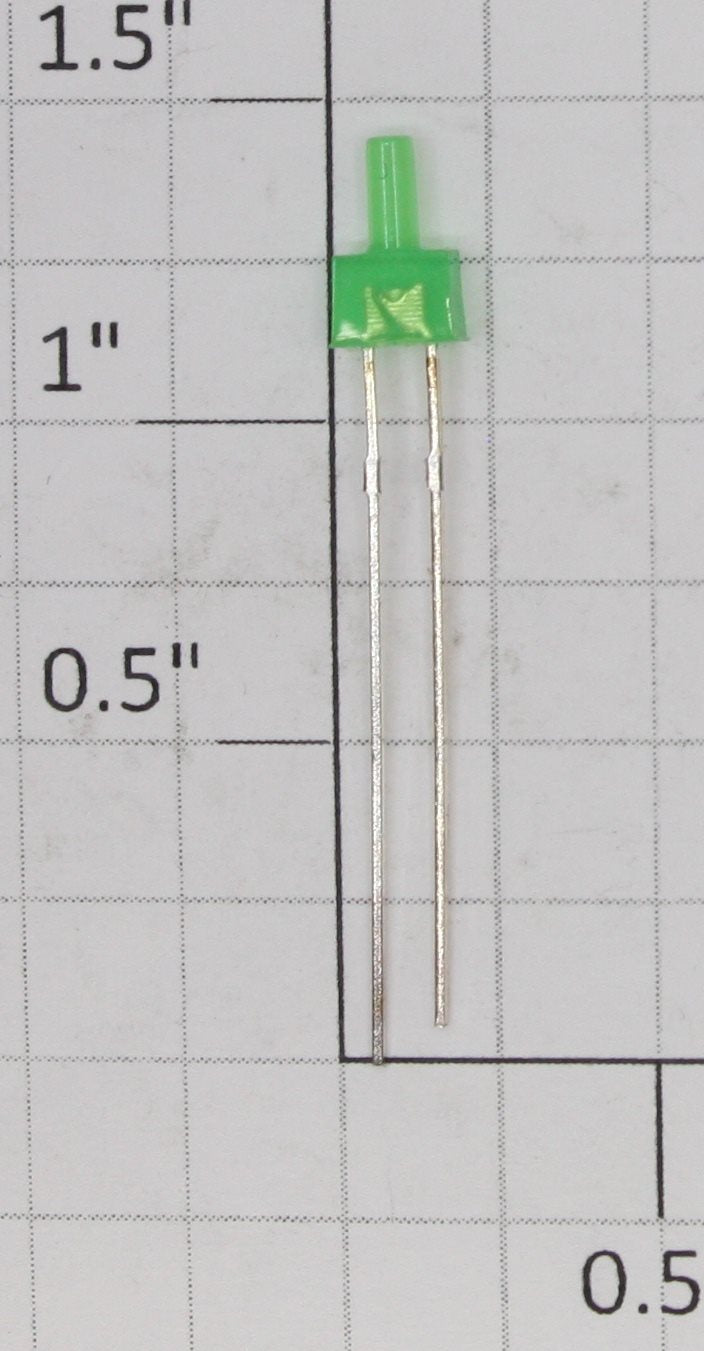 Miniatronics 12-825-05 Green 2mm LED