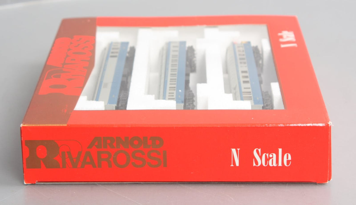 Rivarossi 0589 N Scale Baltimore and Ohio 3 Car Passenger Set LN/Box