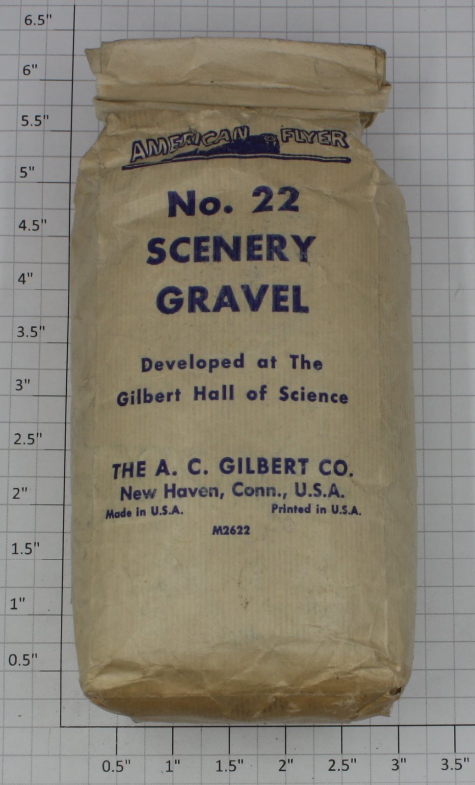 American Flyer No. 22 S Scale Bag of Scenery Gravel