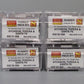 Micro-Trains 99300071 N Santa Fe 50' Plug-Door Boxcar Runner Pack (Set of 4) LN/Box