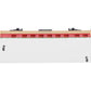 MTH 30-6417 O Gauge Christmas Overton Passenger Coach-Rudolph