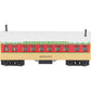 MTH 30-6417 O Gauge Christmas Overton Passenger Coach-Rudolph