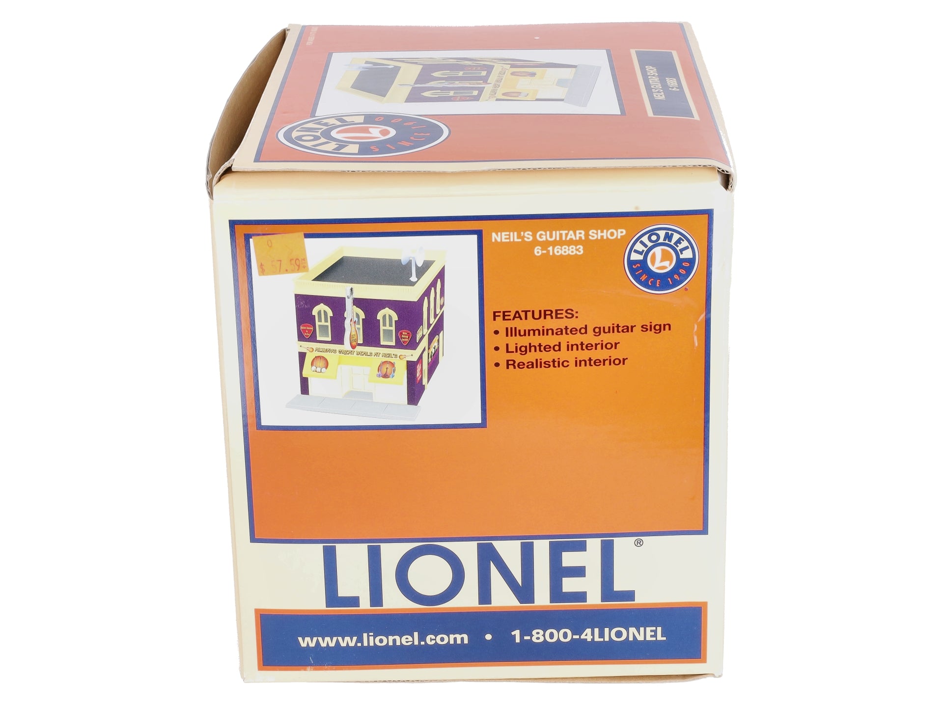 Lionel 6-16883 O Scale Neil's Guitar Shop LN/Box